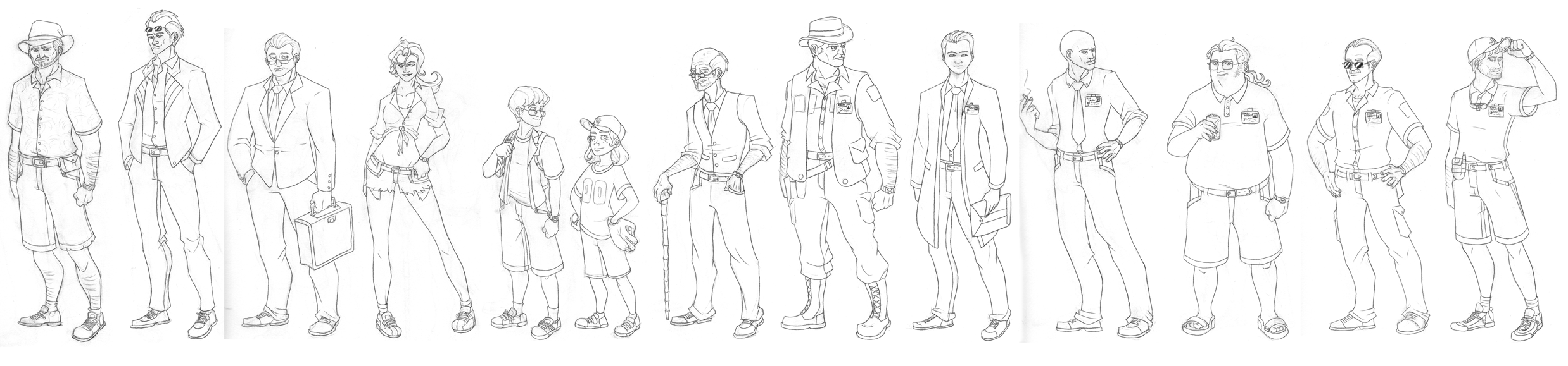 Characters from the Jurassic Park Novel by GreenMamba on DeviantArt