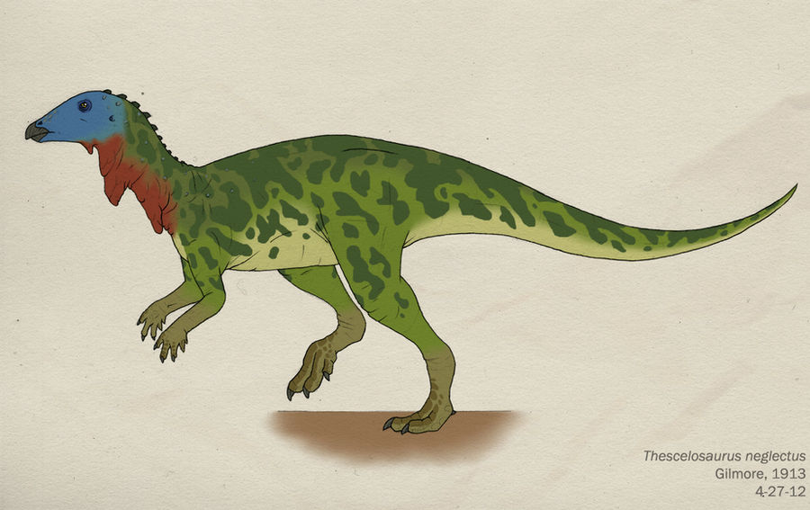 034--THESCELOSAURUS NEGLECTUS by Green-Mamba