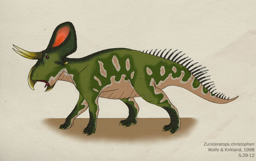 043--ZUNICERATOPS CHRISTOPHERI by Green-Mamba