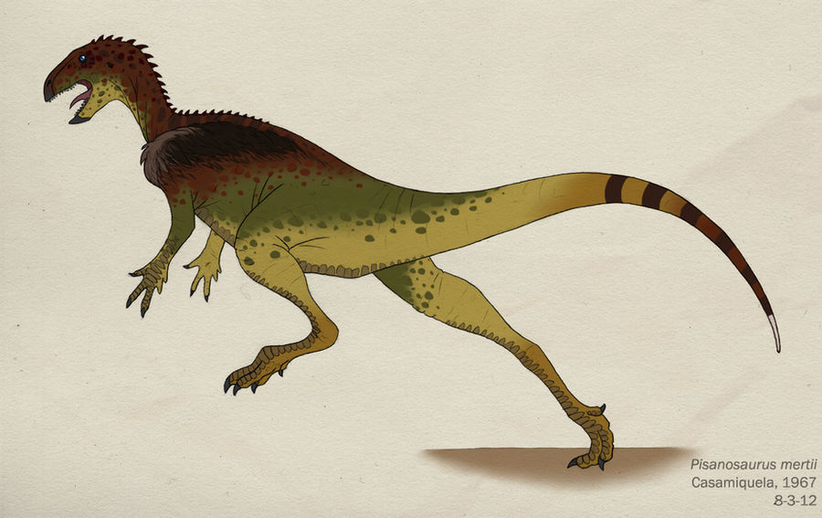 061--PISANOSAURUS MERTII by Green-Mamba