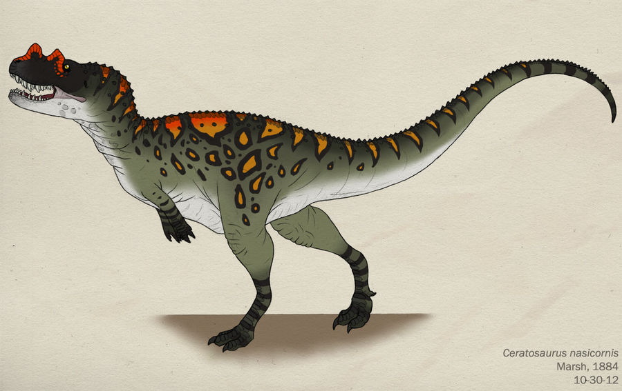 084--CERATOSAURUS NASICORNIS by Green-Mamba