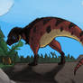 Quick and Ugly Speedpainting: Lonely T. rex