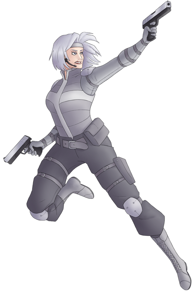 036--Silver Sable