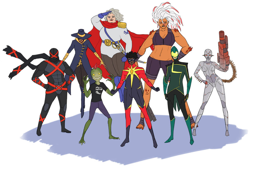 The Retcon Squad by Green-Mamba on DeviantArt