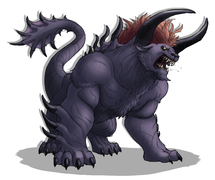 Final Fantasy Concept – Behemoths by Green-Mamba on DeviantArt