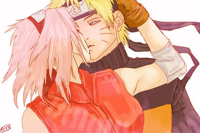 NaruSaku: Come here, you...