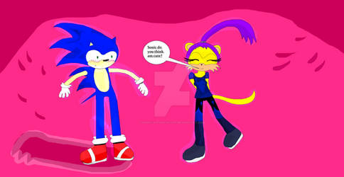 Sonic do you think am cute?