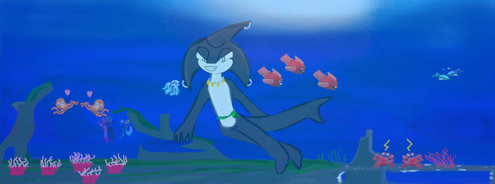 BG (2/2): Shark's early walk