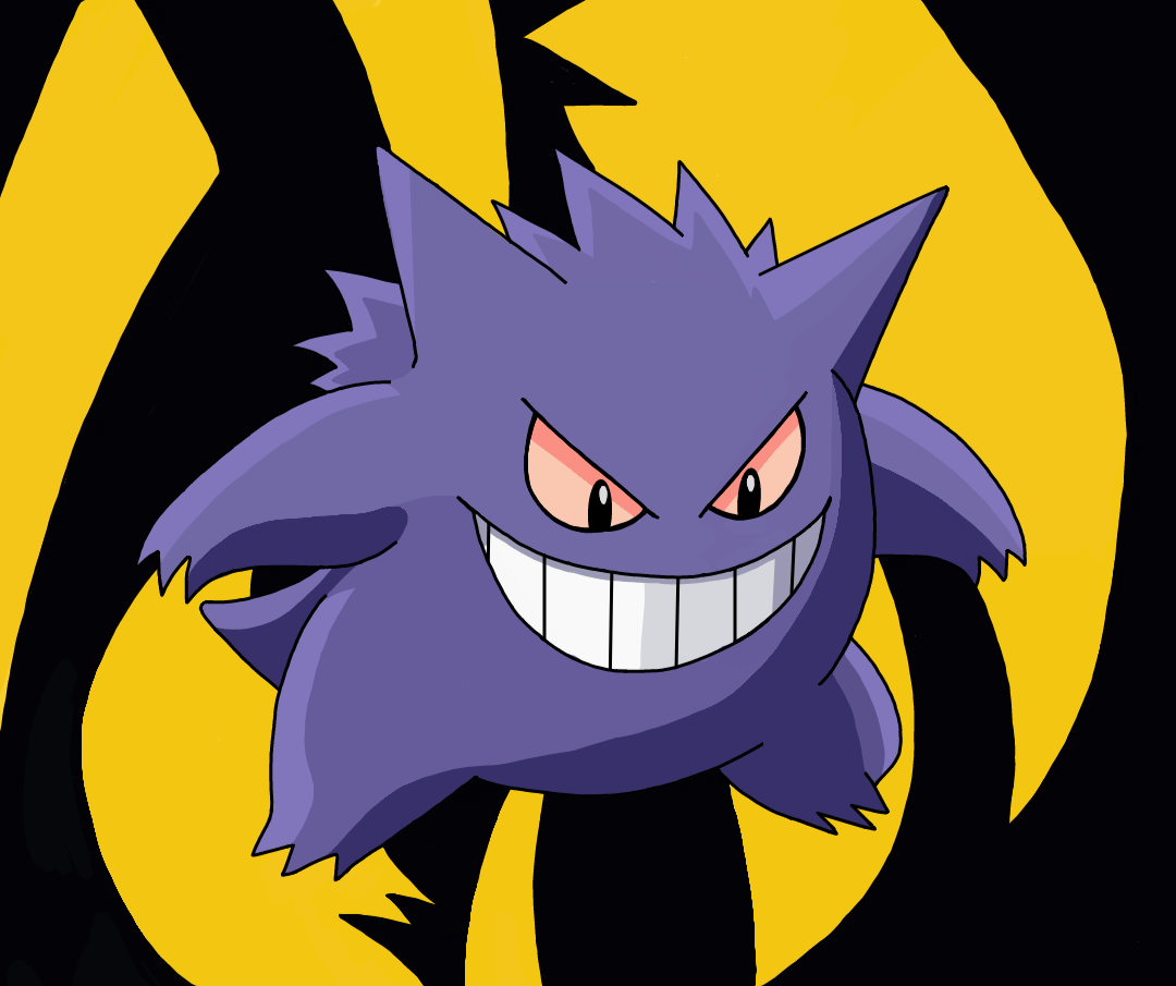 MW: Shiny Gengar by All0412 on DeviantArt