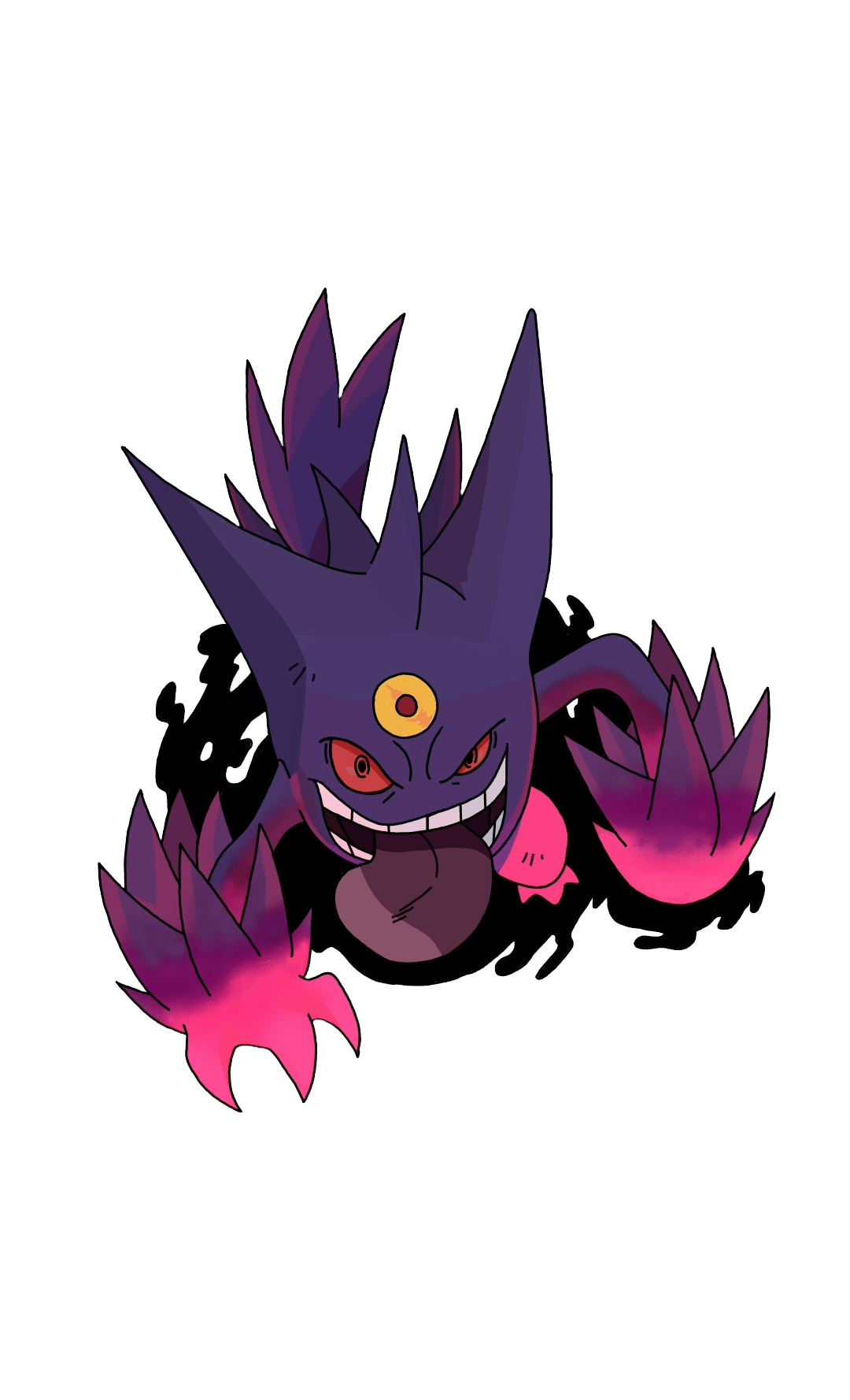 Download Shiny Mega Gengar Wallpaper - Mega Shiny Gengar Png