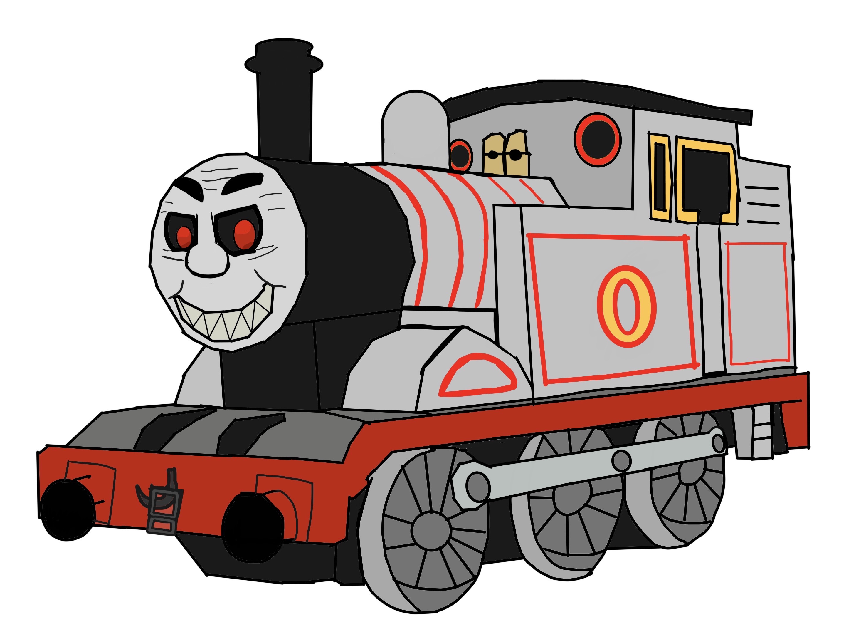 Timothy The Ghost Engine (Hazbin Hotel Styled) by Geoffreysambursky1 on ...