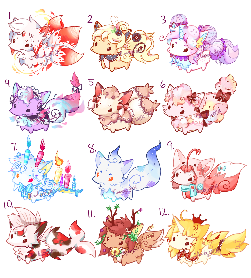 (Closed) Mini Faux Adopts (Set price)