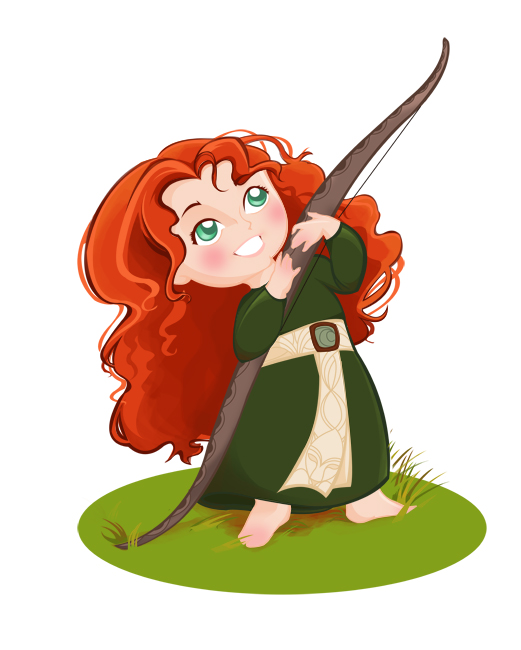 Young Merida by MadEye01