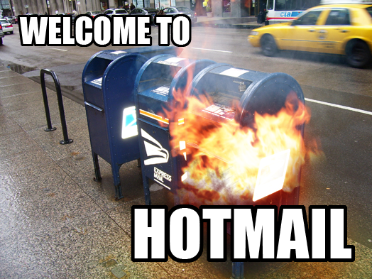 Welcome to Hotmail