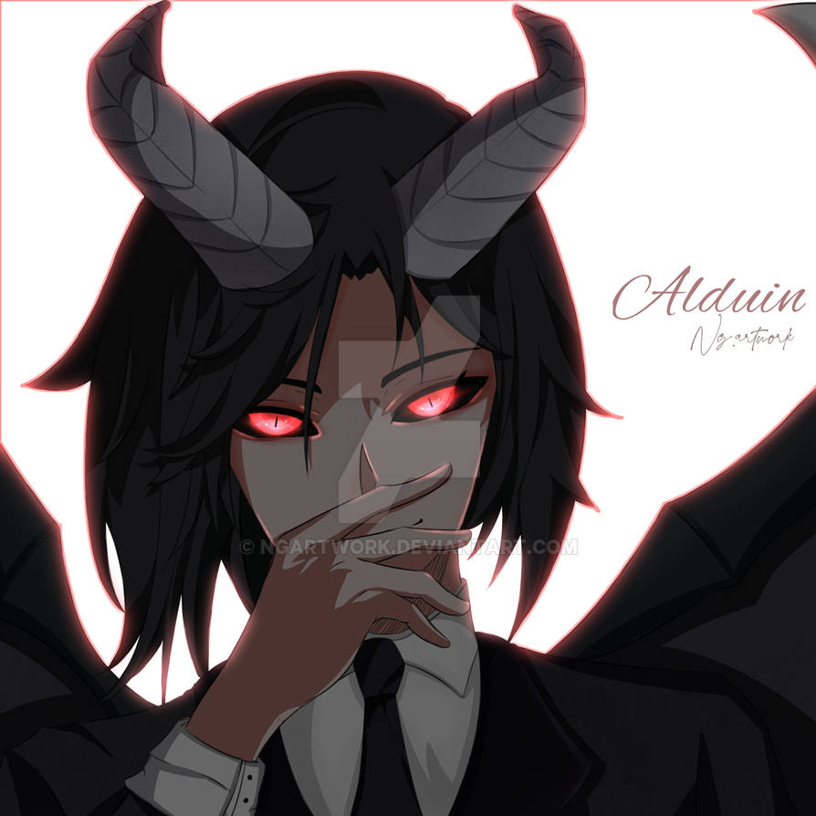 Alduin Original Character by NGartwork on DeviantArt