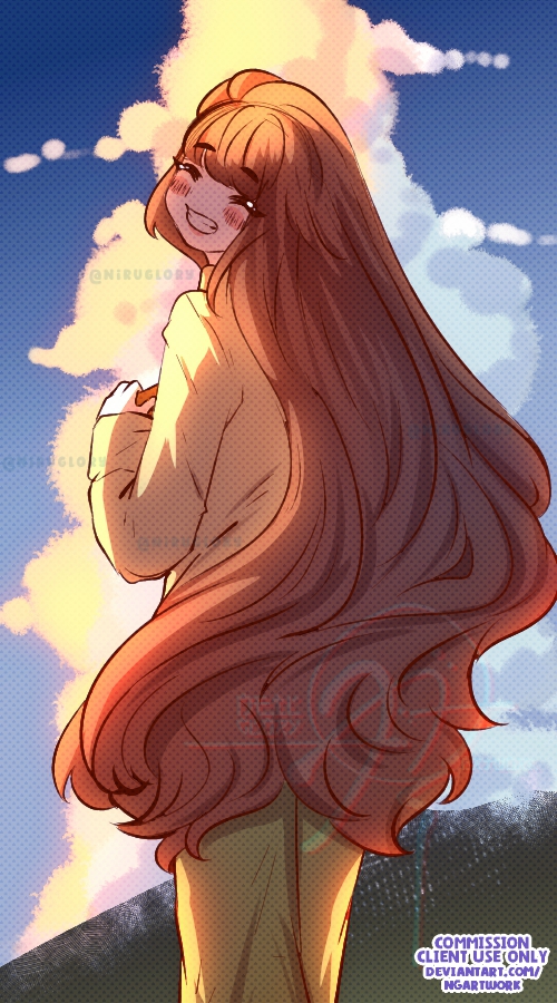 cottagecore sunset by NGartwork on DeviantArt