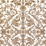 Antiqued Copper Floral Baroque Filigree