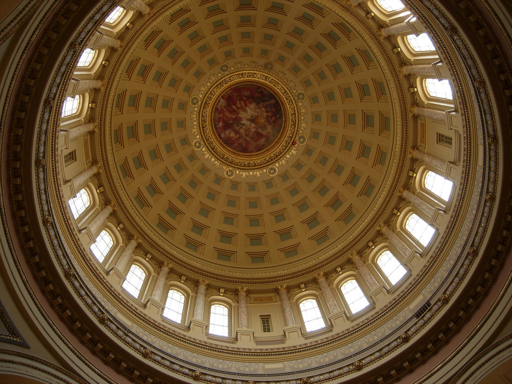 Wisconsin State Capitol Dome, Madison, WI