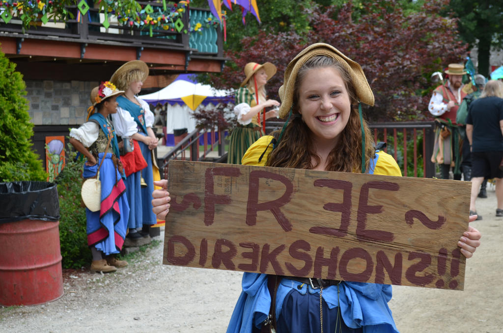 Free Directions RenFaire Girl