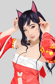 Miyuko cosplay Painting