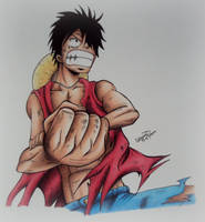 Monkey D. Luffy from One Piece