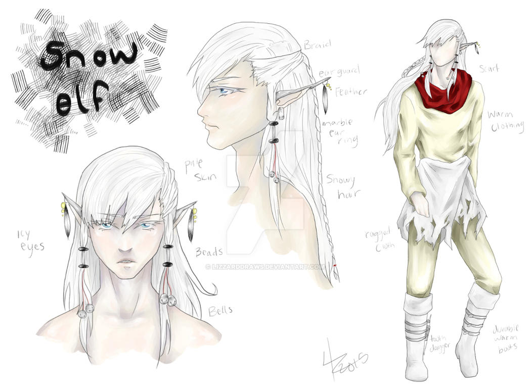 Снежный Эльф арт