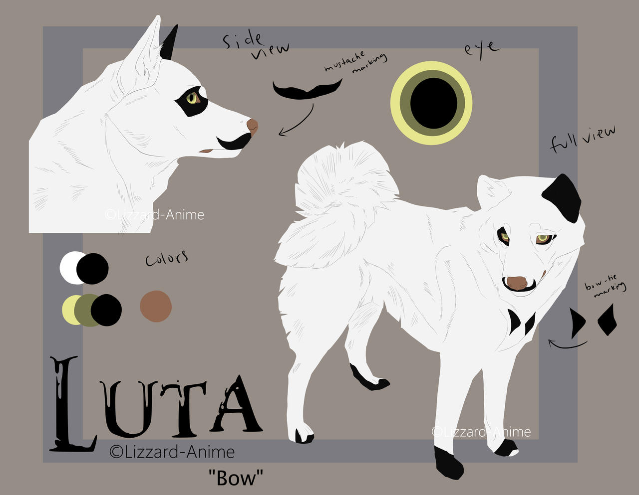 Dog Character Design - Ref Sheet - FOR SALE by LizzardDraws on DeviantArt Dog Character Design - Ref Sheet - FOR SALE by LizzardDraws on DeviantArt