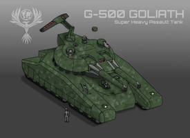 Terran Super Heavy Assault Tank