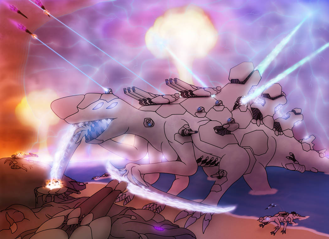 Assault Kaiju making Landfall by XenoDragon52 on DeviantArt