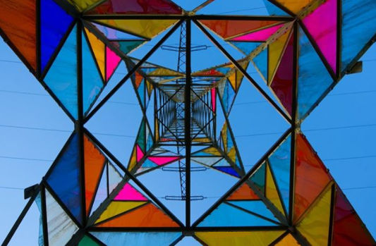 Colorful Pylon by voltagelife7 on DeviantArt