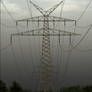 Clouds and Pylons