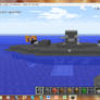 Minecraft Submarine view 1