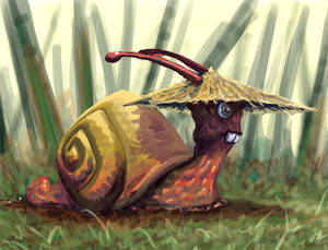 snail speedpainting