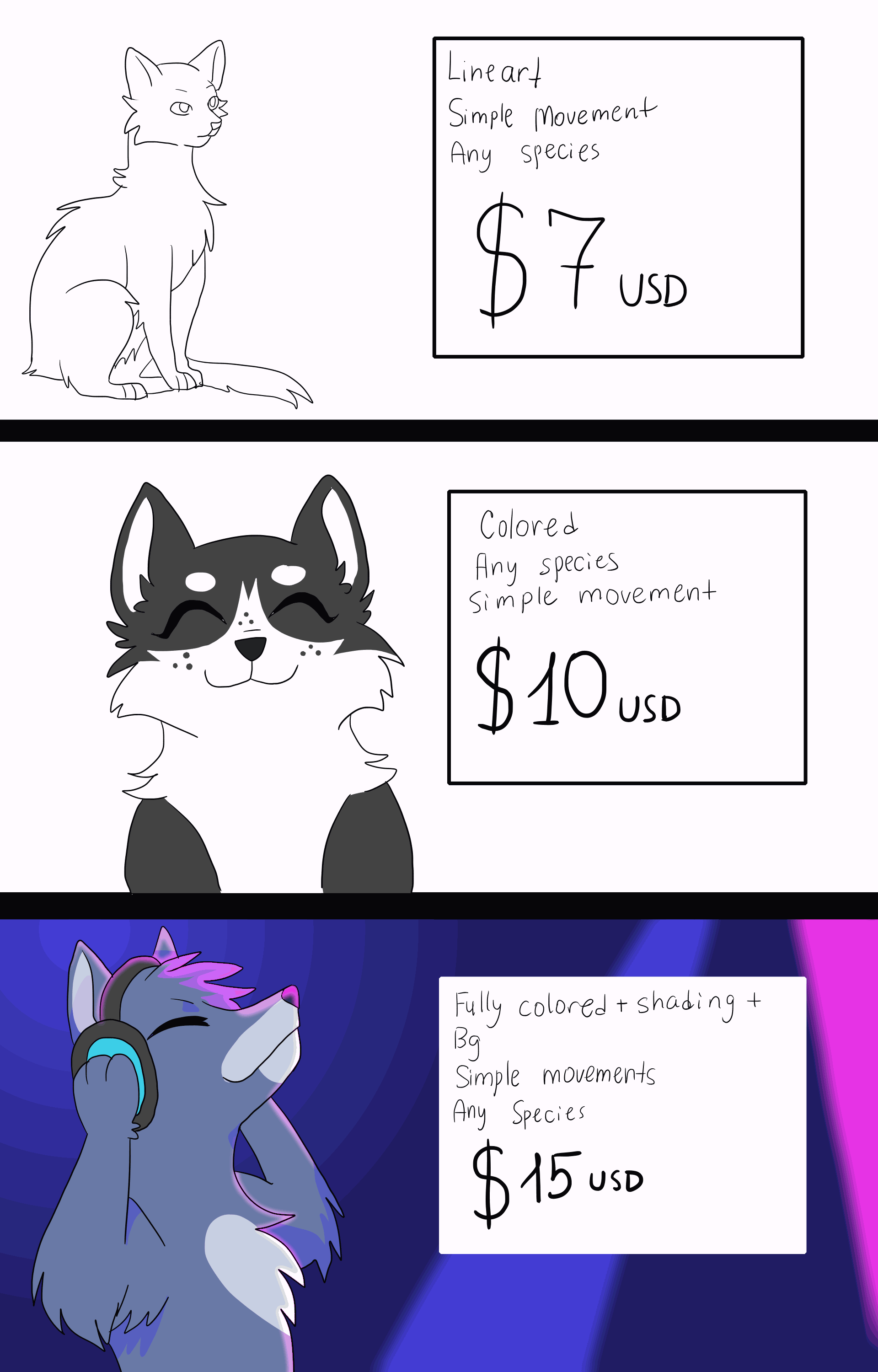 Animation Commissions Animated Commissions (CLOSED) by ChikkiArts on DeviantArt