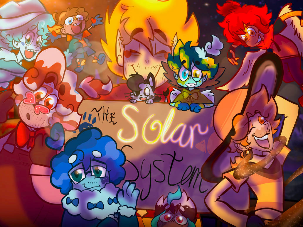 Custom Solar System Deviantart THE SOLAR SYSTEM ^^ by EileenDrawings on DeviantArt