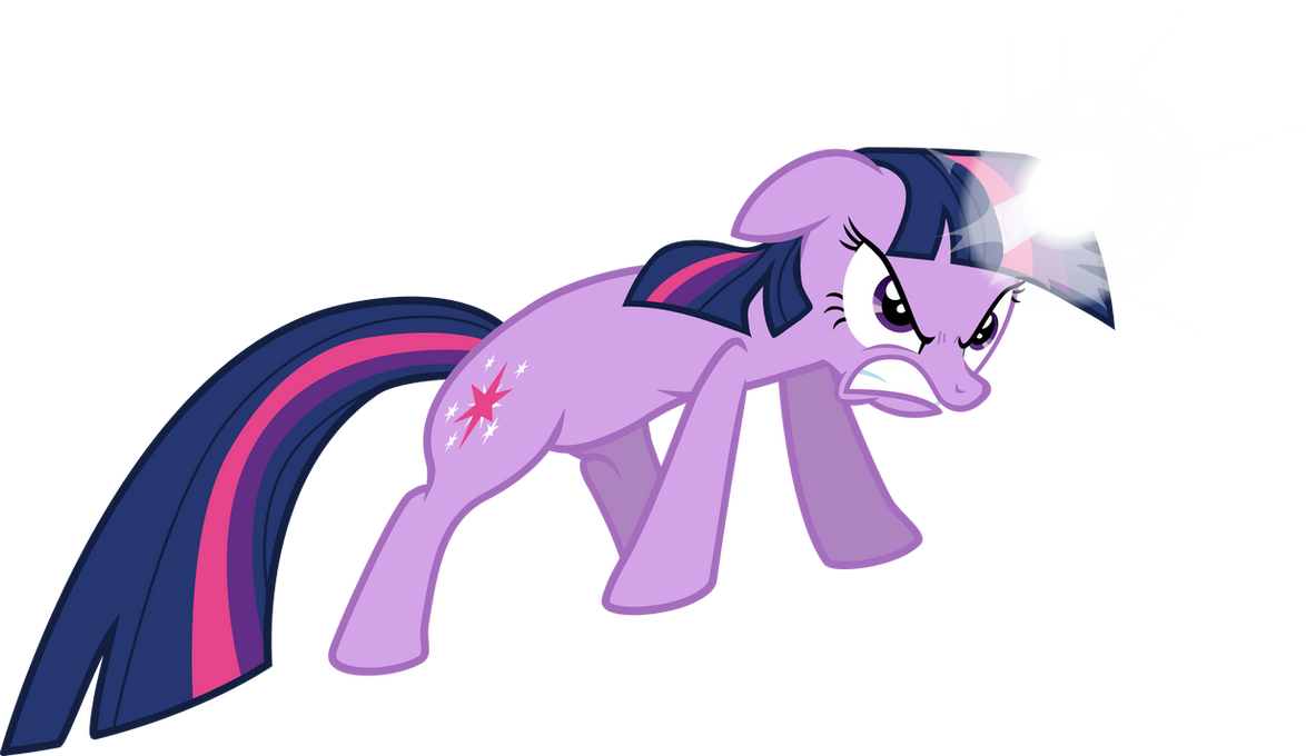 Twilight Sparkle - I'll Blast You to Bits! by Firestorm-CAN