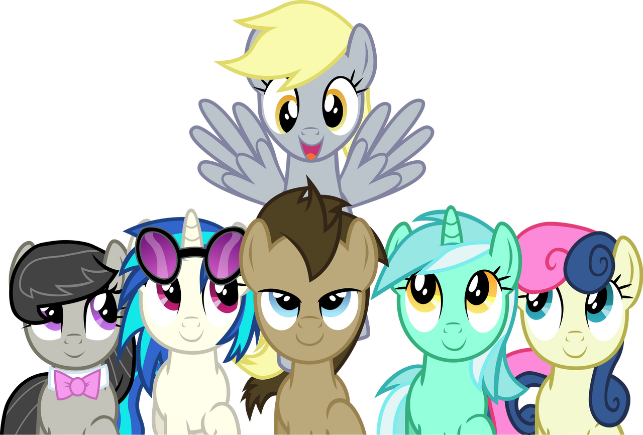 The Background Six - Making Derpy's Day
