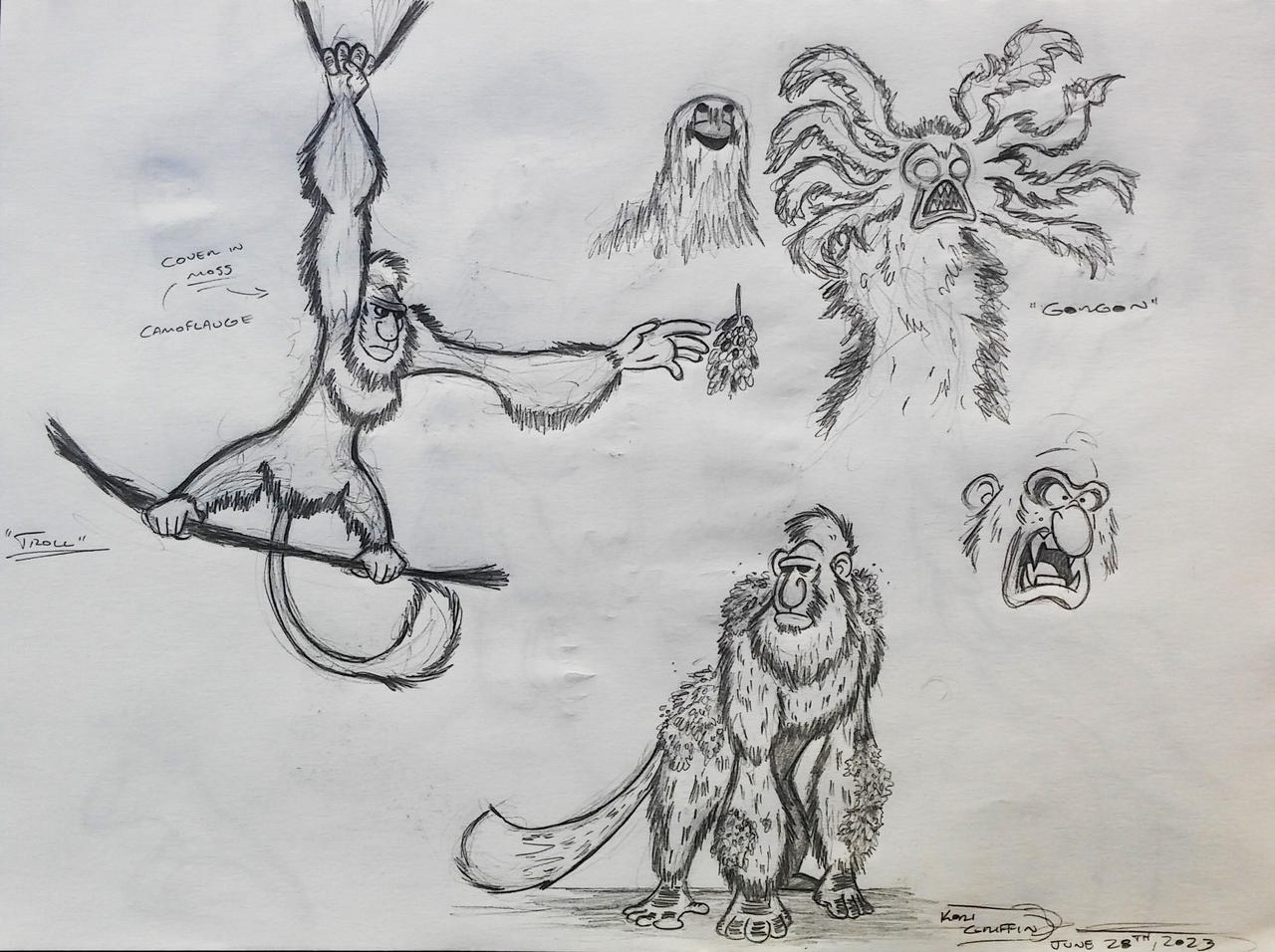 Creature Feature Page 3 by BaskinArtist on DeviantArt