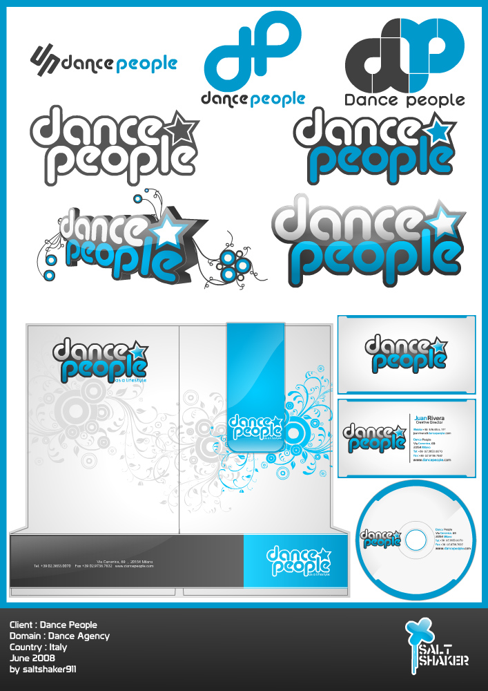 Dance People Logo , Stationery