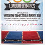 2012 Olympics sports flyer