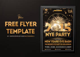 Free New Years Eve Flyer Template