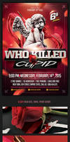 Who killed Cupid Valentines flyer