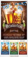 Oktoberfest Beer Festival Flyer Template