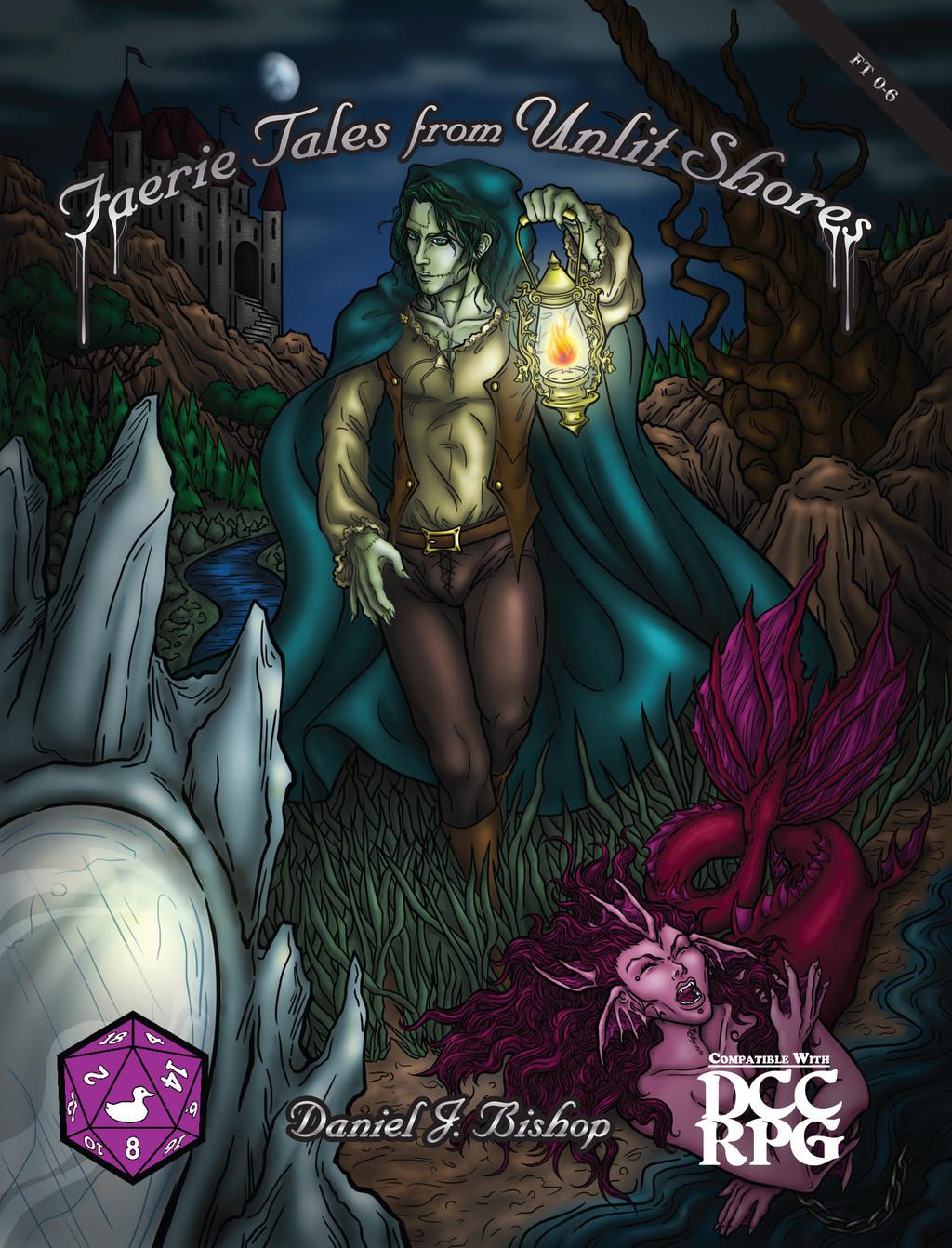 Faerie Tales from Unlit Shores Cover by KMCgeijyutsuka