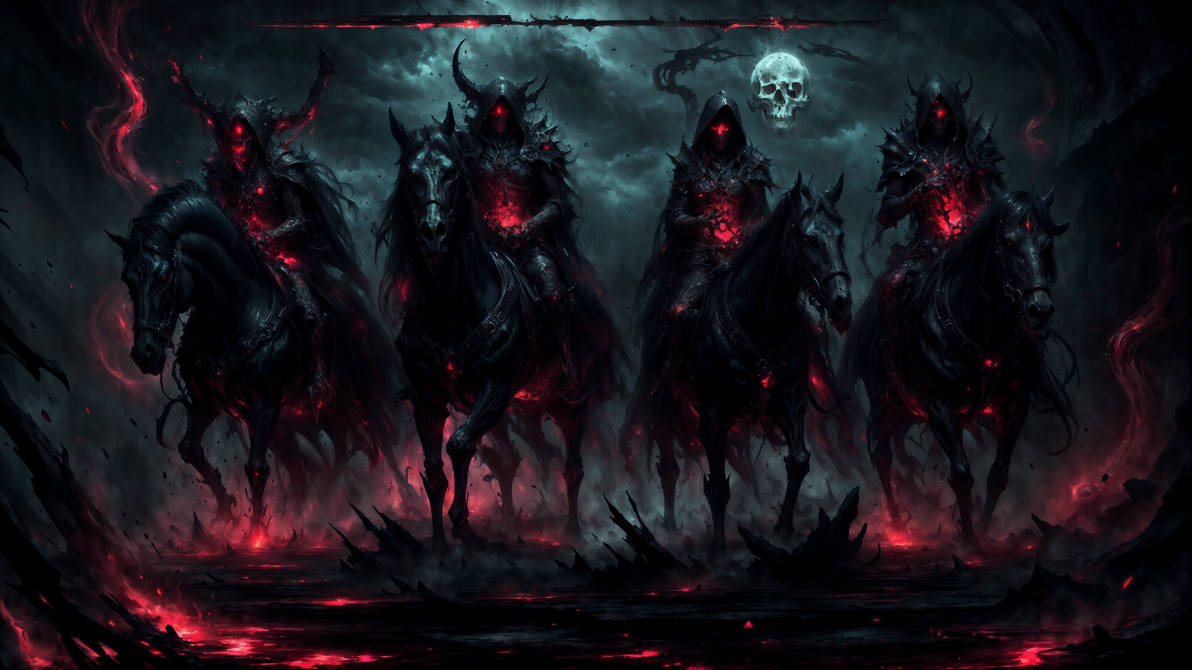 the 4 horsemen of death UHD 5K - Free Wallpapers by IAsor73 on DeviantArt
