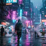 Rain Over Neon District