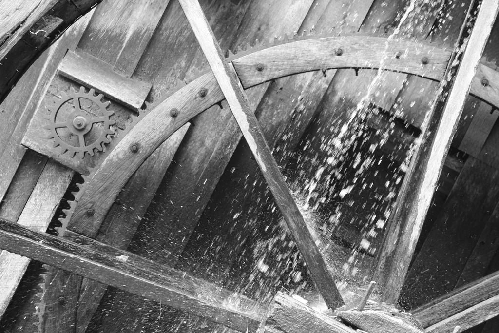 Water Wheel Monochrome By RedCoreStudios On DeviantArt water-wheel-monochrome-by-redcorestudios-on-deviantart