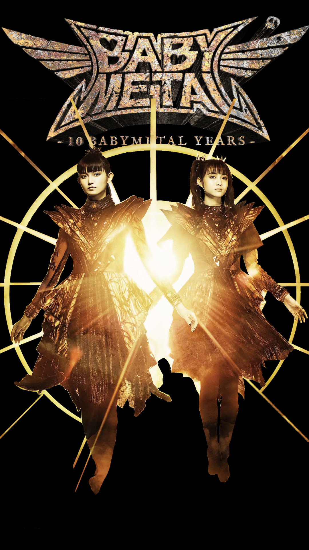 10 Babymetal Years Android Wallpaper By Lonewolfsg On Deviantart