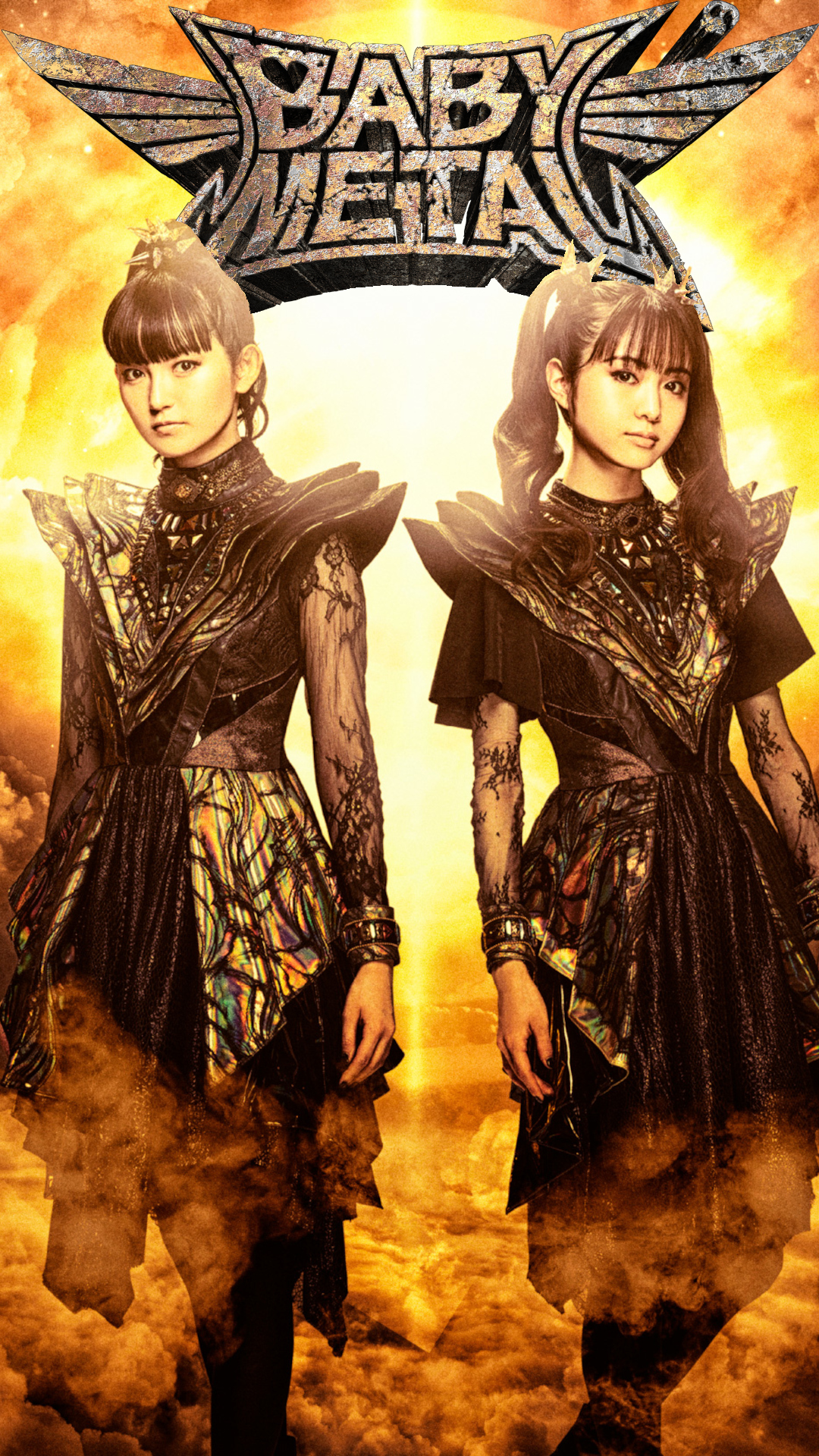 21 Babymetal Happy New Year Android Wallpaper By Lonewolfsg On Deviantart