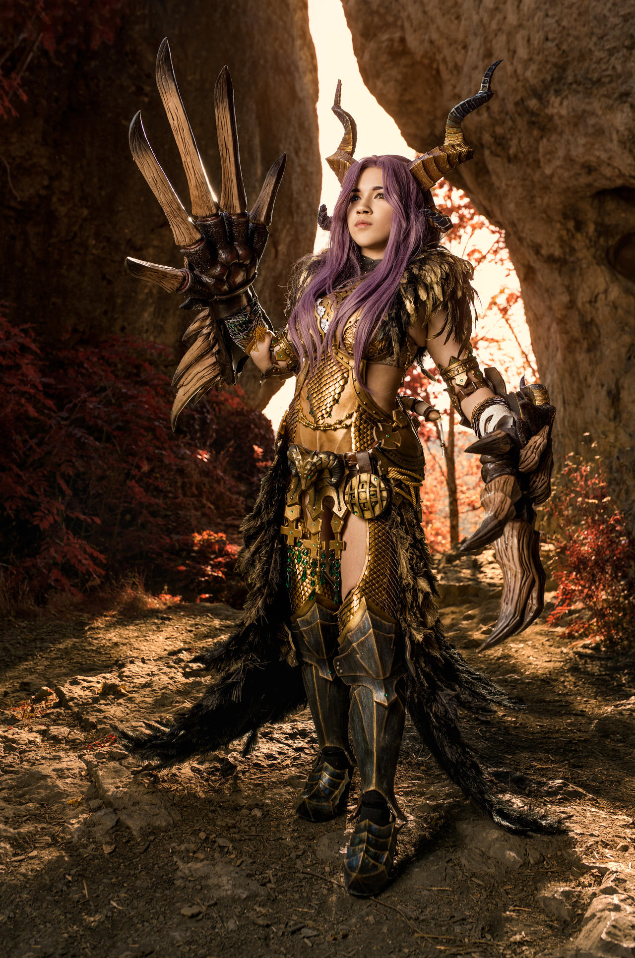 Kulve Taroth Armor by azproduction on DeviantArt